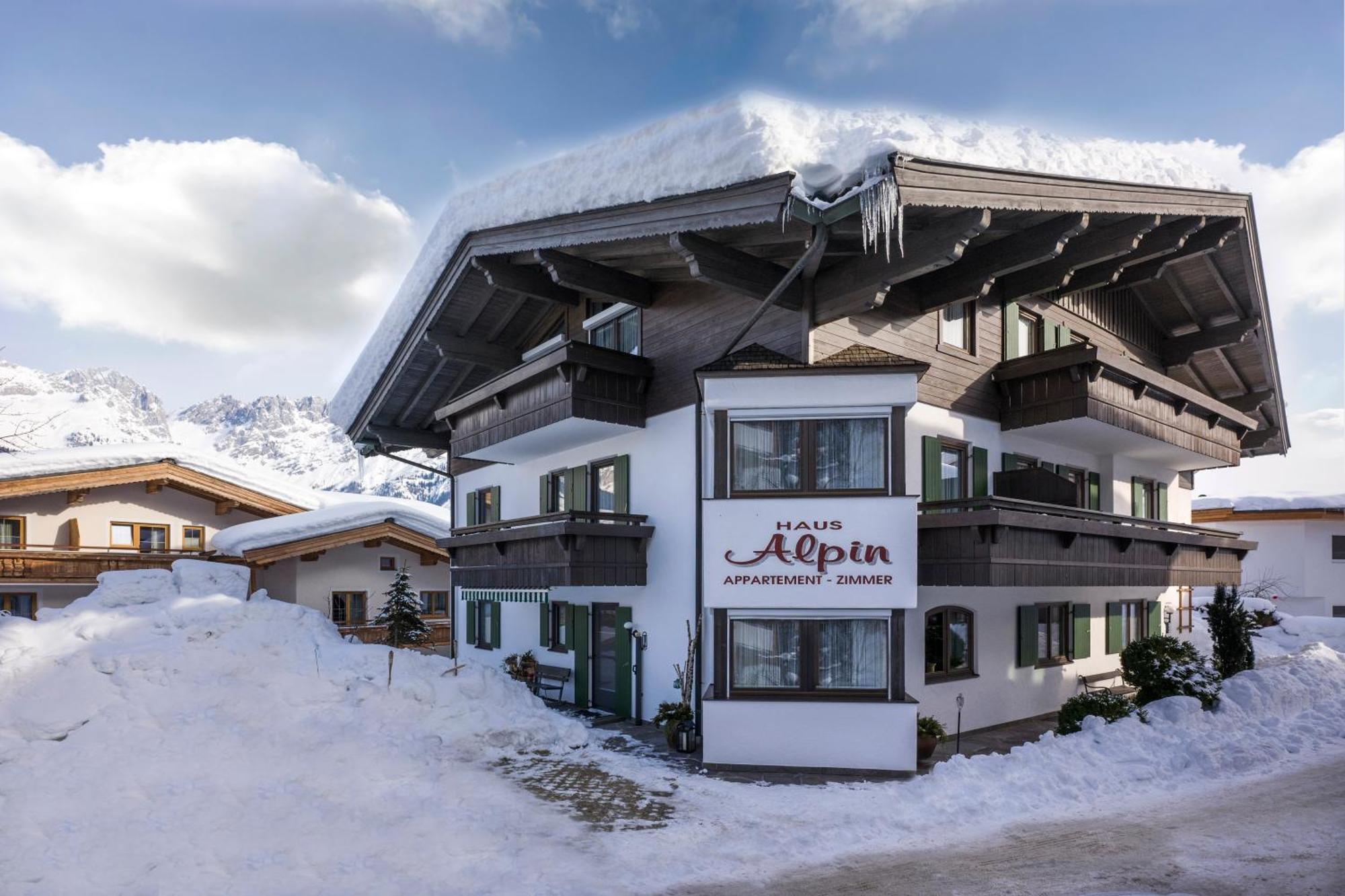 Апартаменты Haus Alpin Элльмау Экстерьер фото