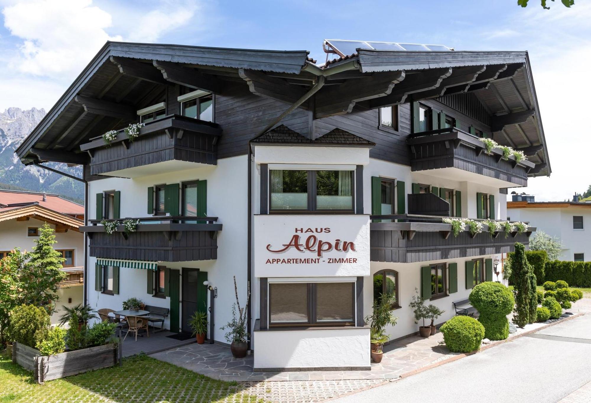 Апартаменты Haus Alpin Элльмау Экстерьер фото